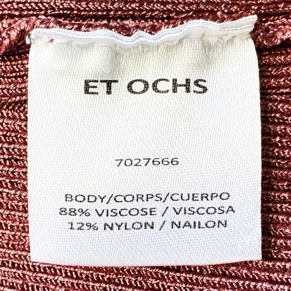 NWT Et Ochs Emily Knit Zipper Top - Picture 12 of 13